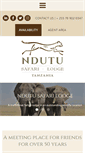 Mobile Screenshot of ndutu.com